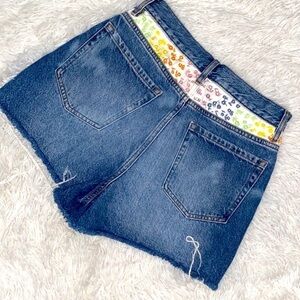 Pacsun denim high waisted cut off shorts